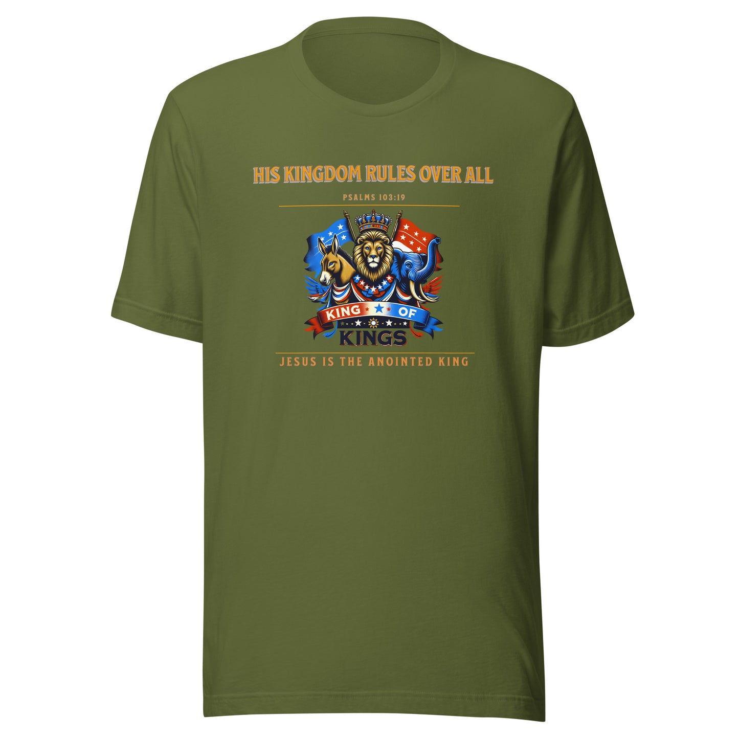 His Kingdom Rules - Unisex t-shirt